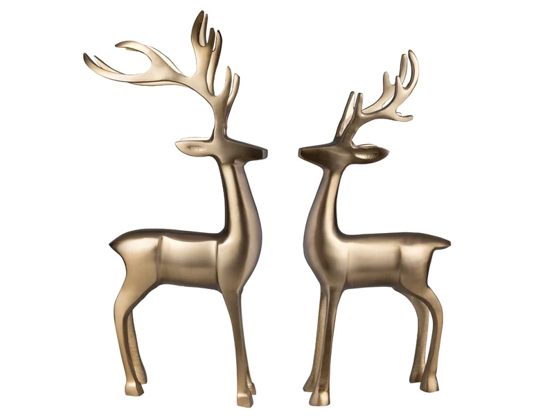Villeroy & Boch Christmas Chic Hirsch gold 2tlg