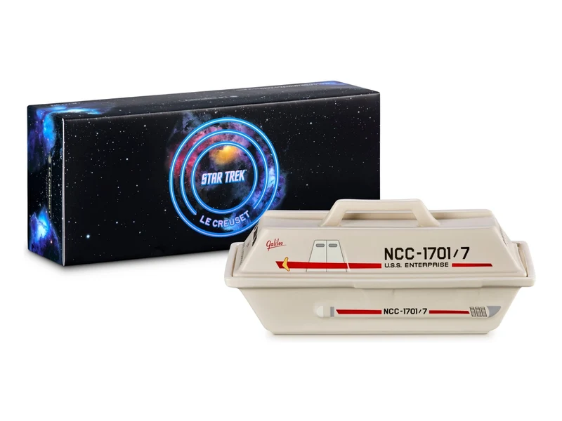 Le Creuset Star Trek Collection Auflaufform Deep Space Shuttle 1,6l