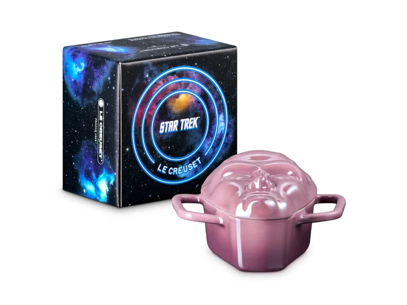Le Creuset Star Trek Collection Mini-Cocotte Talosian mauve pink 0,3l