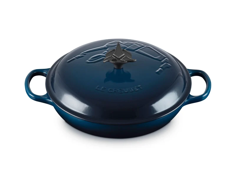 Le Creuset Star Trek Collection Gourmet-Profitopf Signature nuit 30cm