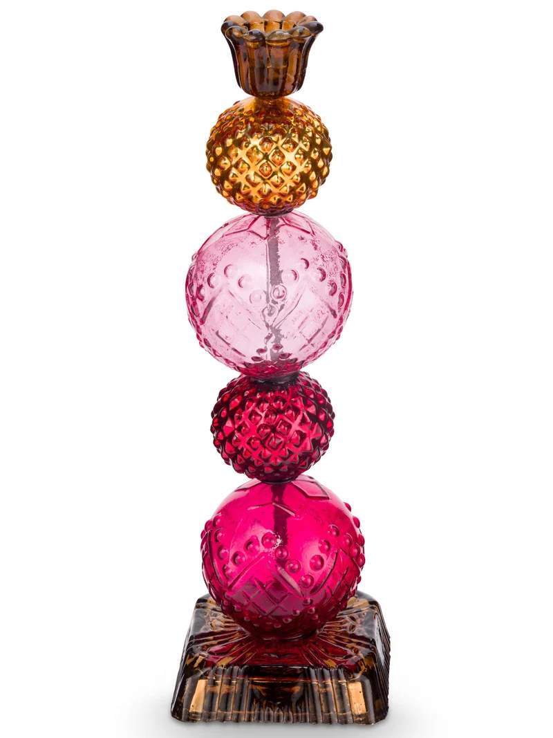 PIP STUDIO Love Birds Kerzenhalter rot/gelb 30cm