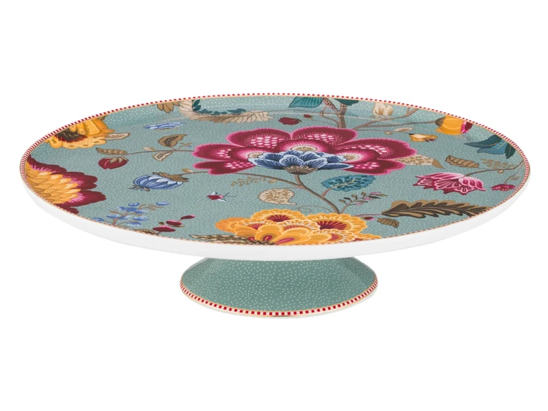 PIP STUDIO Blooming Tales Fantasy Blue Kuchenplatte 30,5cm