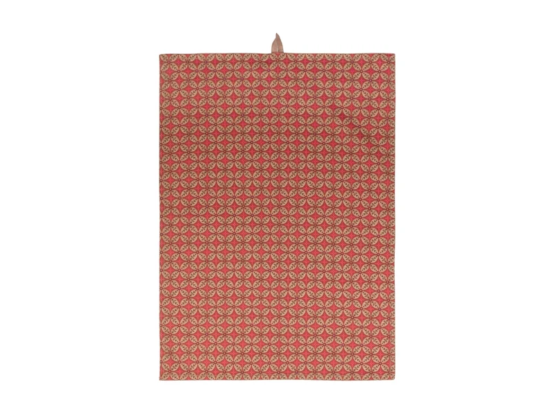 PIP STUDIO Blooming Tales Dark Red Geschirrtuch 50x70cm 2er Set