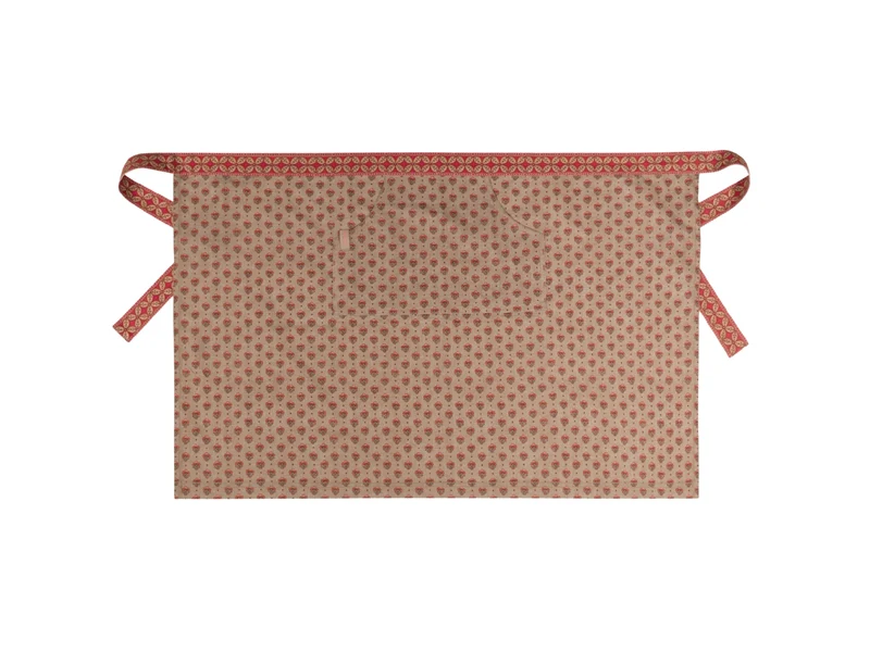 PIP STUDIO Blooming Tales Dark Red Schürze 60x100cm