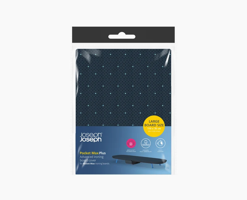 Pocket Max 110cm Blauer Bügelbrettbezug
