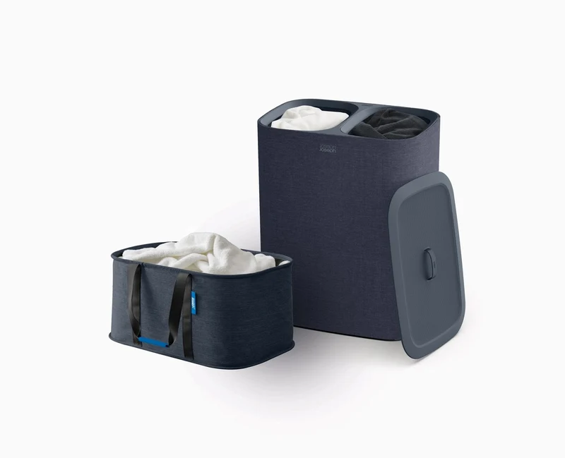 2-teiliges Wäschekorb-Set Tota Twin 90L & Hold-All™ 35L Schwarz
