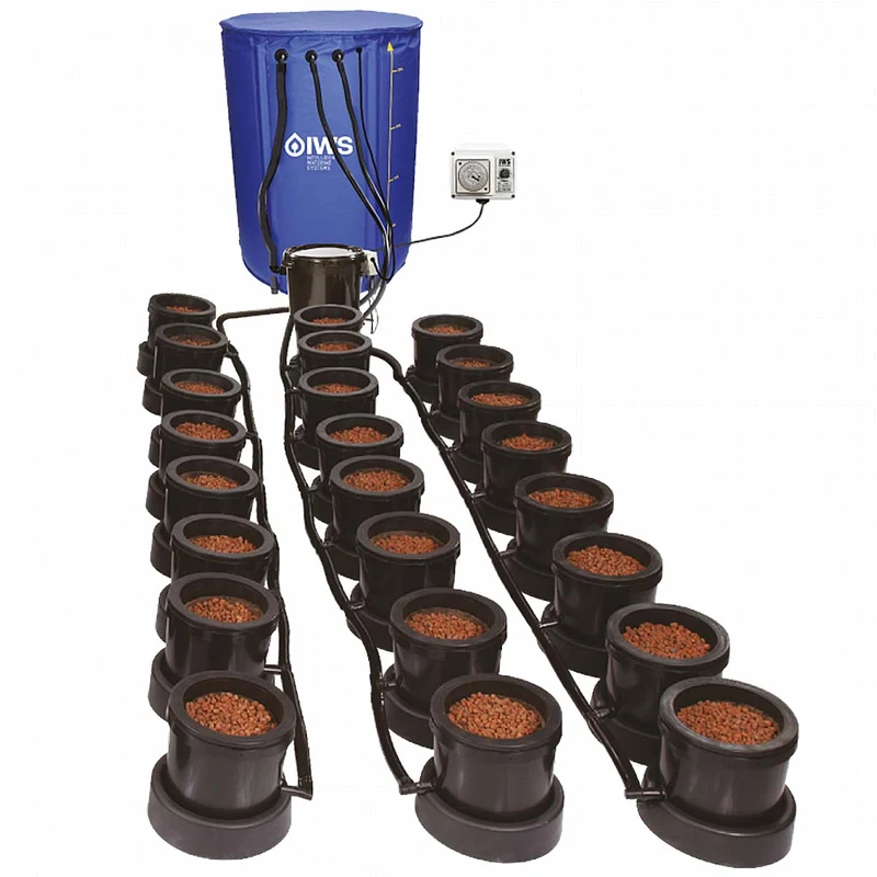 IWS Pro Remote Flood & Drain Grow System (10.5 Liter Punch Pots)