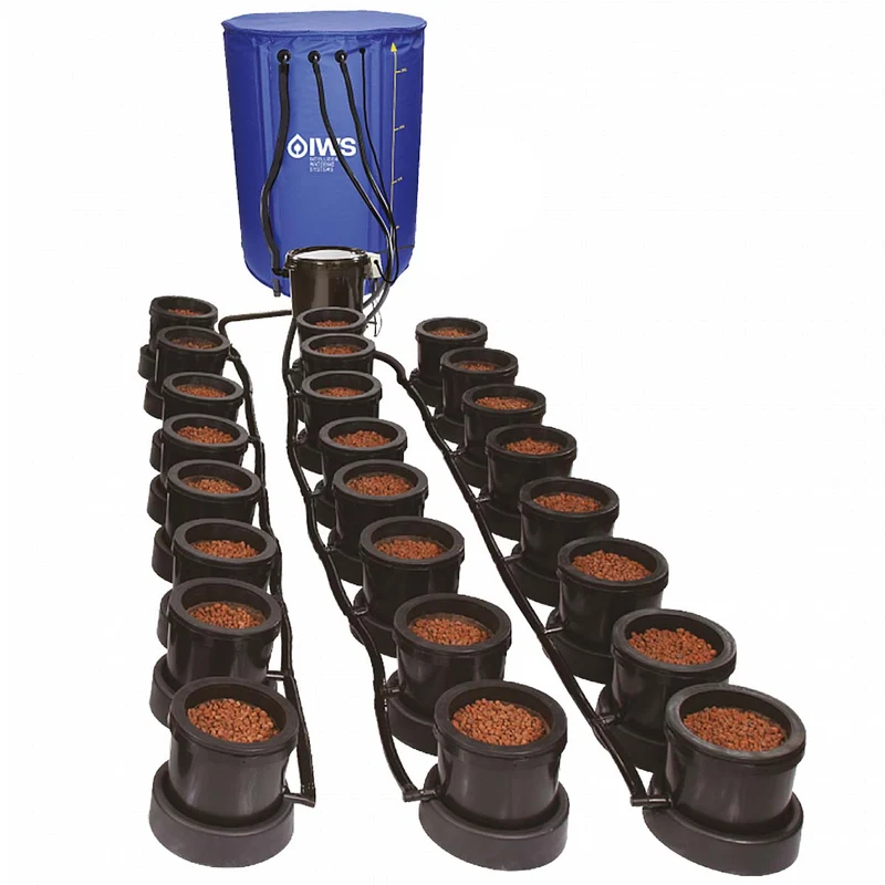 IWS Standard Flut- und Entwässerungssystem (10.5-Liter-Töpfe)