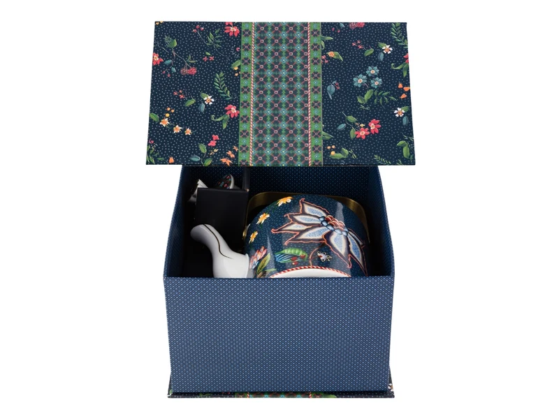 PIP STUDIO Berry Blues Oriental Geschenkset Teekanne blau 1l