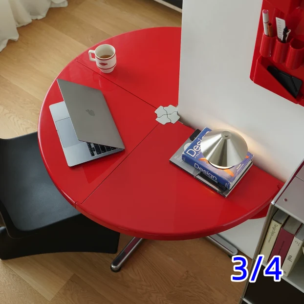 Runder Klapptisch