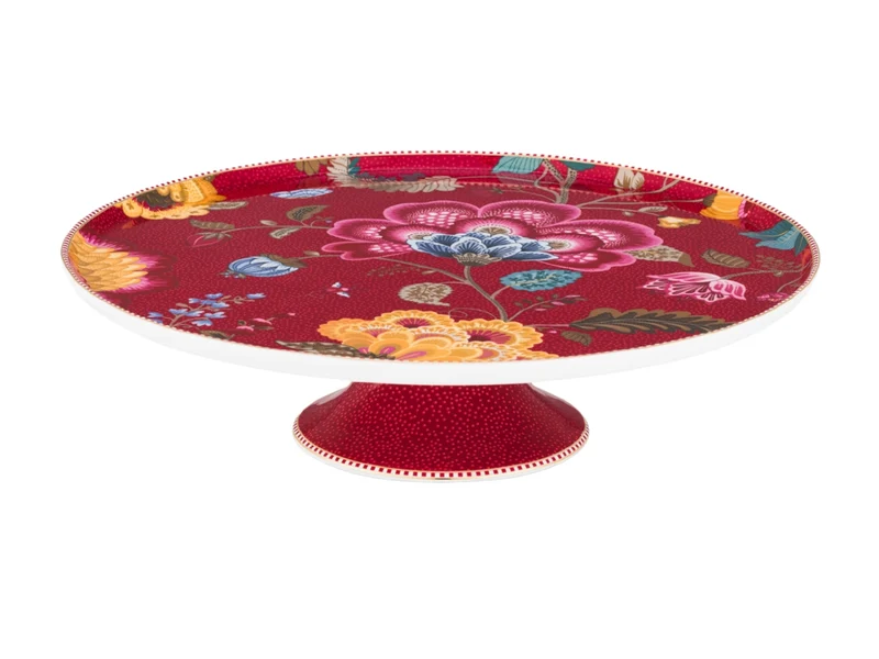 PIP STUDIO Blooming Tales Fantasy Dark Red Kuchenplatte 30,5cm
