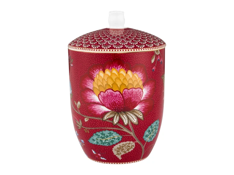 PIP STUDIO Blooming Tales Fantasy Dark Red Aufbewahrungsdose 1,5l