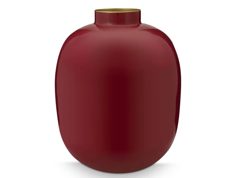 PIP STUDIO Vase Metal rot 32 cm