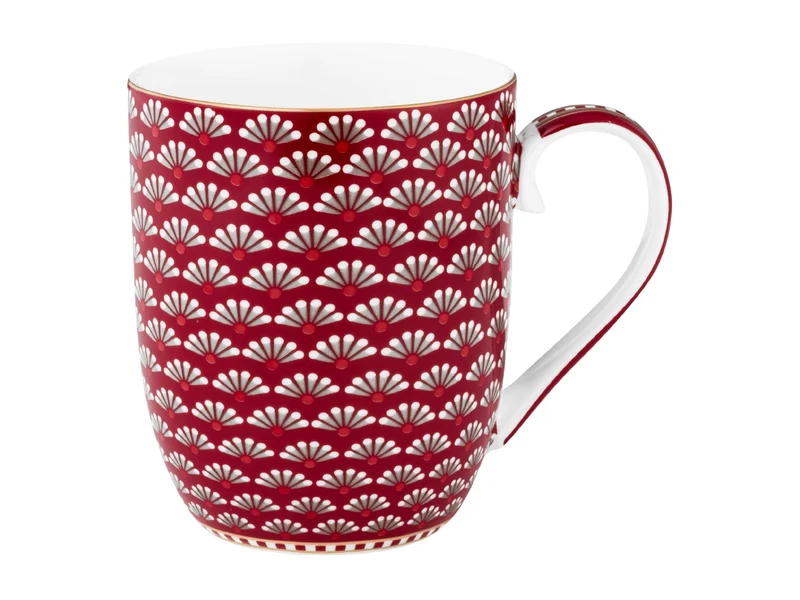 PIP STUDIO Blooming Tales Dark Red Small Henkelbecher 0,2l