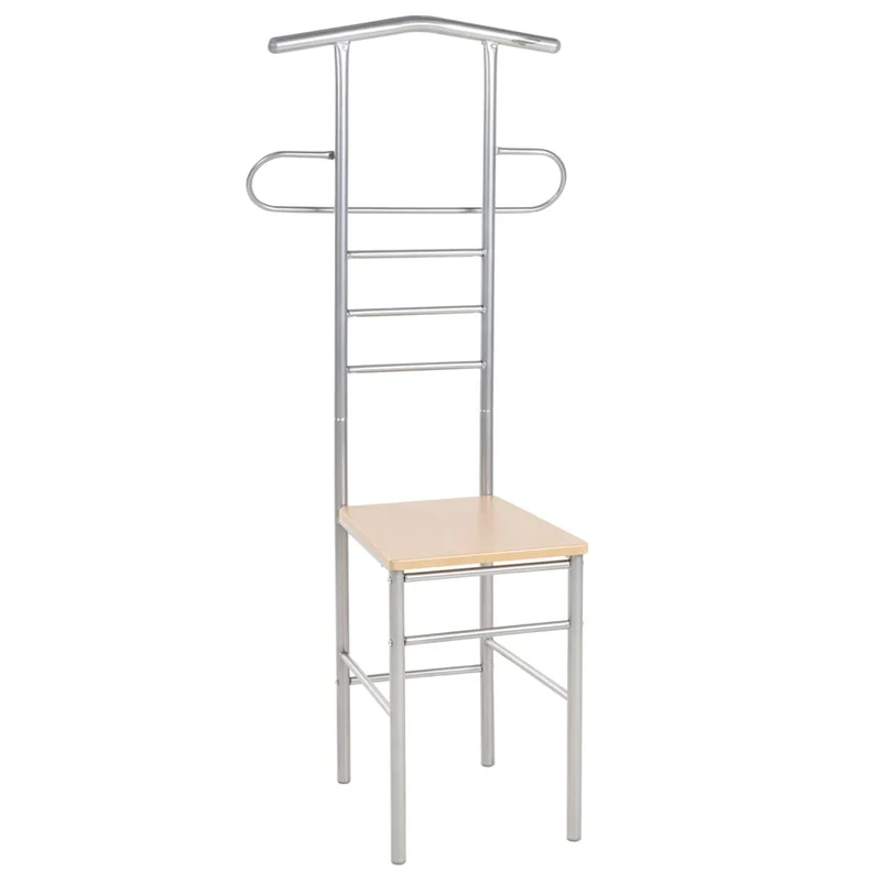 vidaXL - Herrendiener Stühle, 52 x 40 x 120 cm, Metall