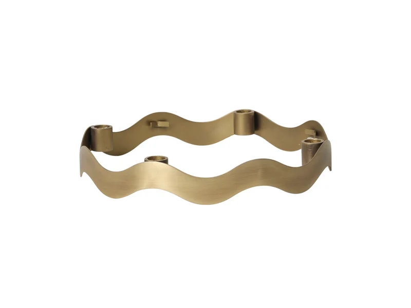 Broste Copenhagen Halo Leuchter gold 18cm