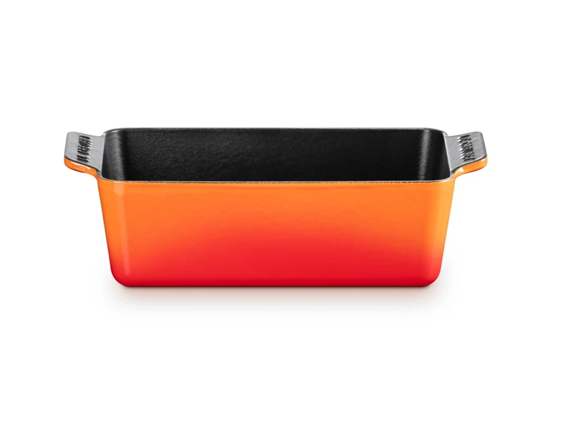 Le Creuset Backform Signature rechteckig ofenrot 23cm