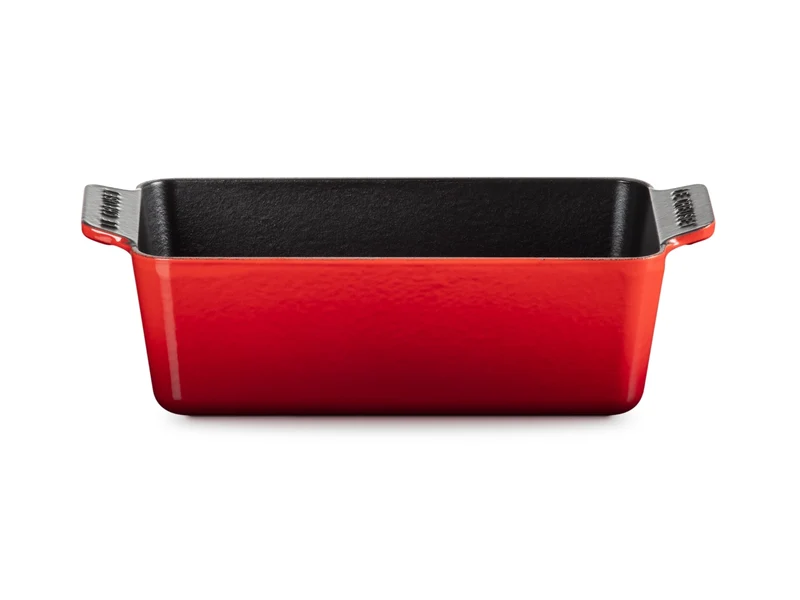 Le Creuset Backform Signature rechteckig kirschrot 23cm