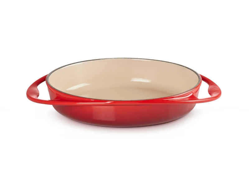 Le Creuset Backform Tradition rund kirschrot 25cm