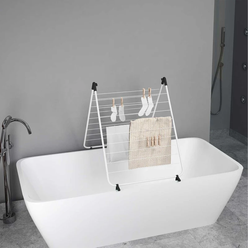 Colombo Simple - Wäscheständer, Wäscheständer Klappbar, für Dusche, Badewanne Wäschetrockner
