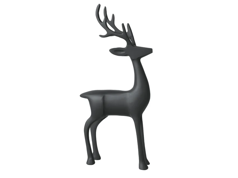 Villeroy & Boch Christmas Chic Hirsch schwarz 36cm