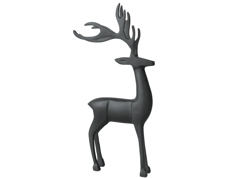 Villeroy & Boch Christmas Chic Hirsch schwarz 44cm