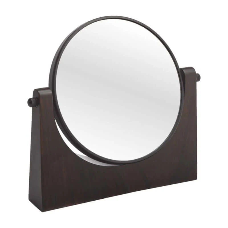 Tischspiegel Holz Ebony