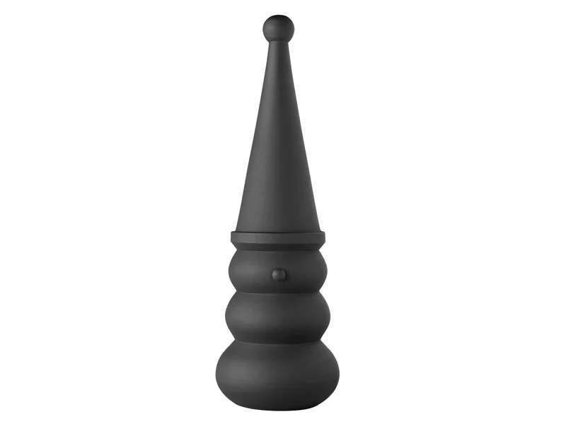 Villeroy & Boch Christmas Chic Schneemann schwarz 25,5cm