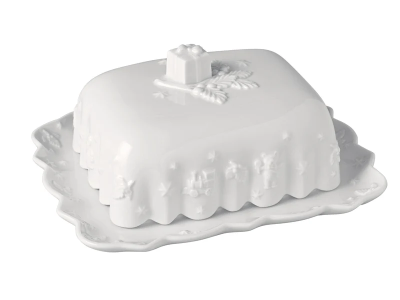 Villeroy & Boch Toy's Delight Royal Classic Butterdose weiß 19cm