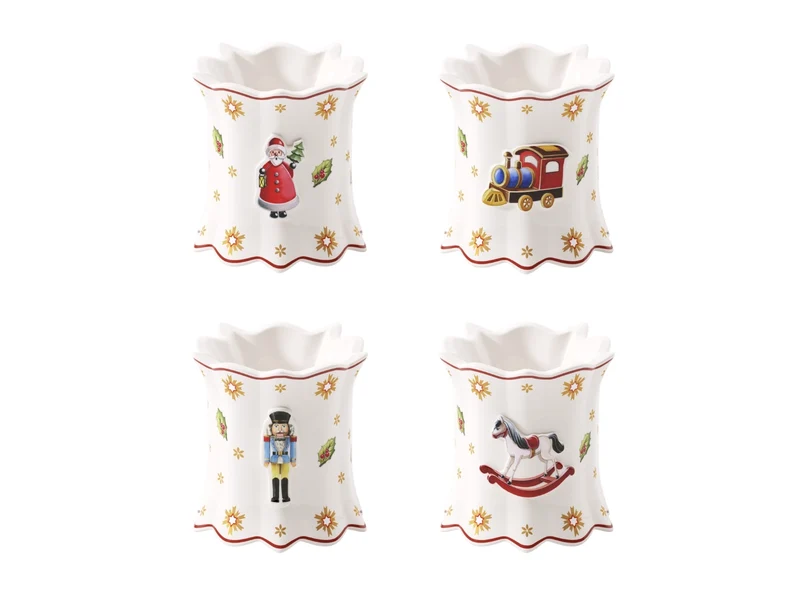 Villeroy & Boch Toy's Delight Serviettenringe Set 4tlg