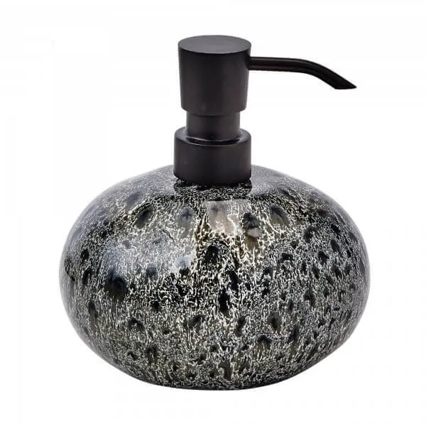 Badezimmer Accessoires Ugo schwarz-olive