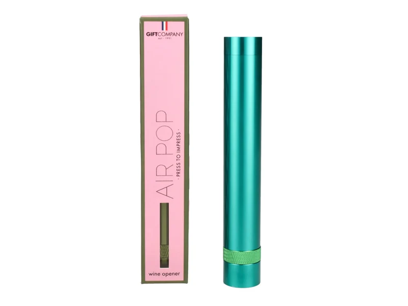 Giftcompany Air Pop Weinöffner türkis 14cm