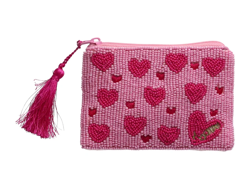 Giftcompany Elodie Kosmetiktasche XS Herzen pink 12cm