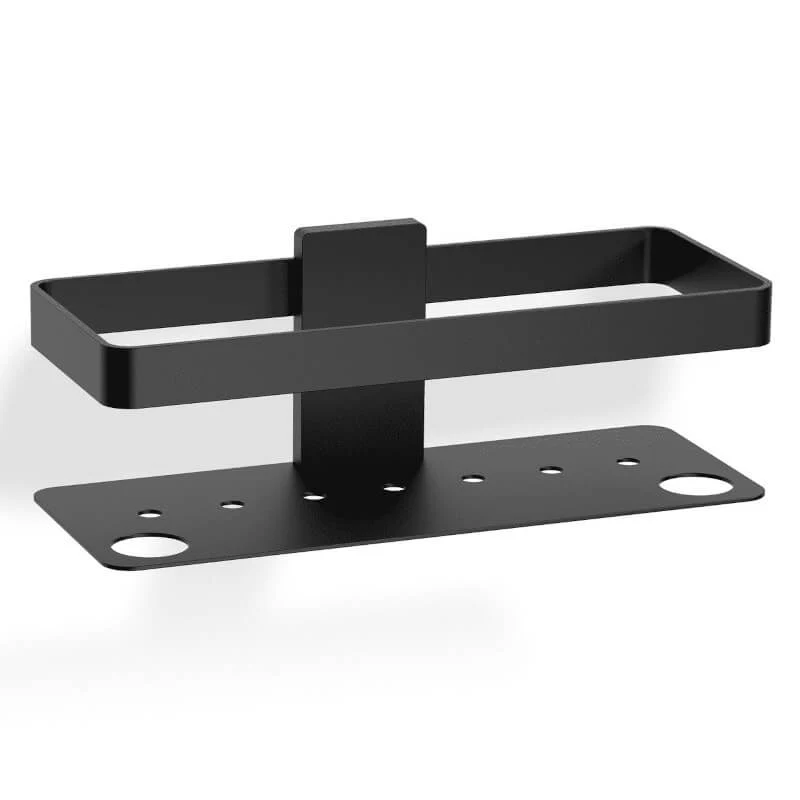 Duschkorb ohne bohren Newport schwarz
