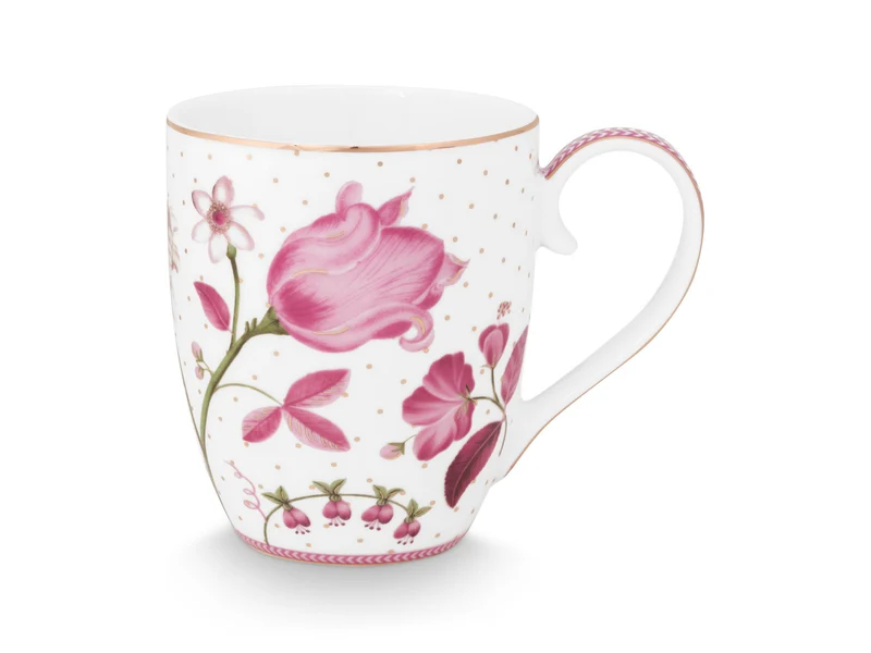 PIP STUDIO Jolie Tulip Pink Becher XL 450ml