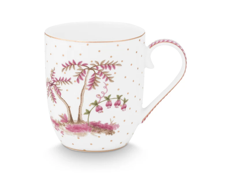 PIP STUDIO Jolie Dots Gold Pink Becher Small 145ml