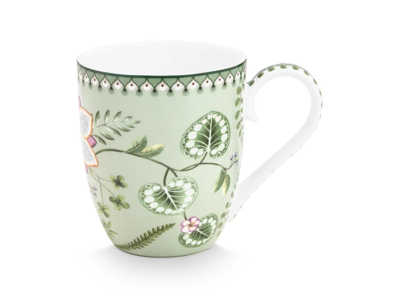 PIP STUDIO Lily&Lotus Light Green Becher XL 450ml