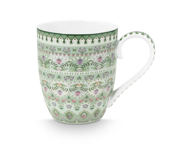 PIP STUDIO Lily&Lotus Moon Delight Light Green Becher XL 450ml
