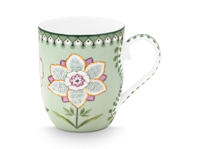 PIP STUDIO Lily&Lotus Light Green Becher Small 145ml