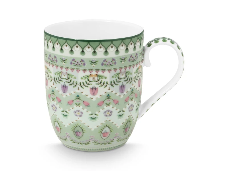 PIP STUDIO Lily & Lotus Moon Delight Light Green Becher Small 145ml