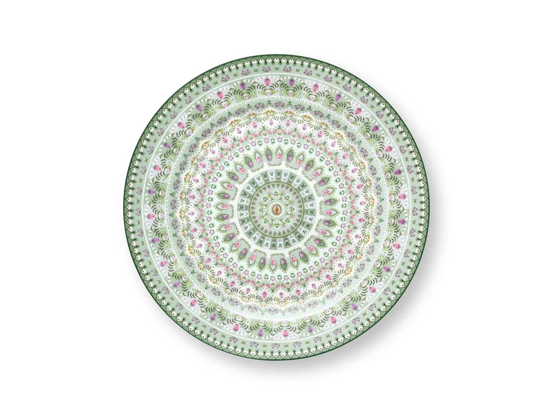 PIP STUDIO Lily&Lotus Moon Delight Light Green Platzteller 32cm
