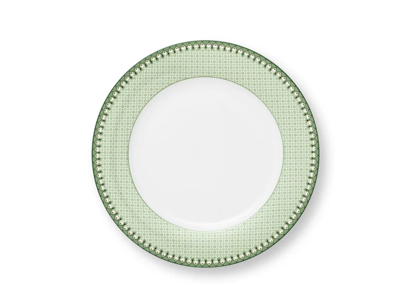 PIP STUDIO Lily&Lotus Tiles Light Green Speiseteller 26,5cm