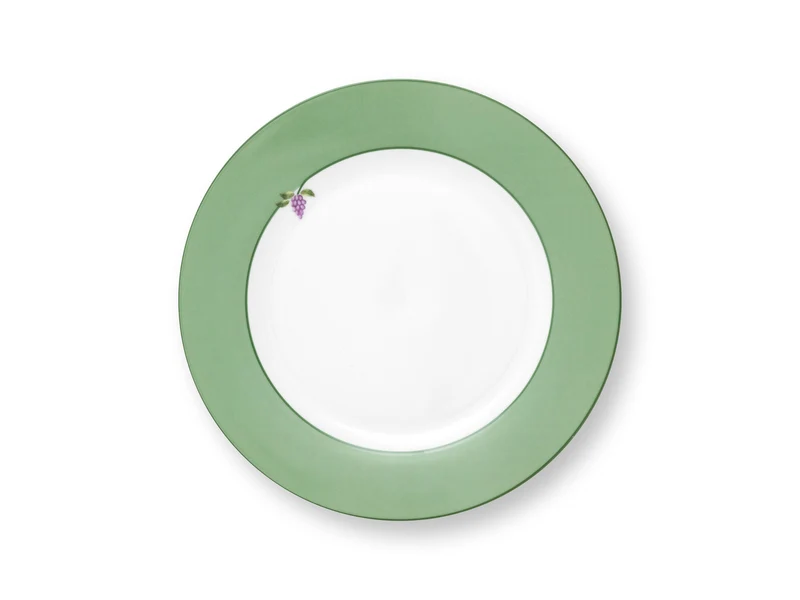 PIP STUDIO Lily&Lotus Uni Light Green Frühstücksteller 23cm