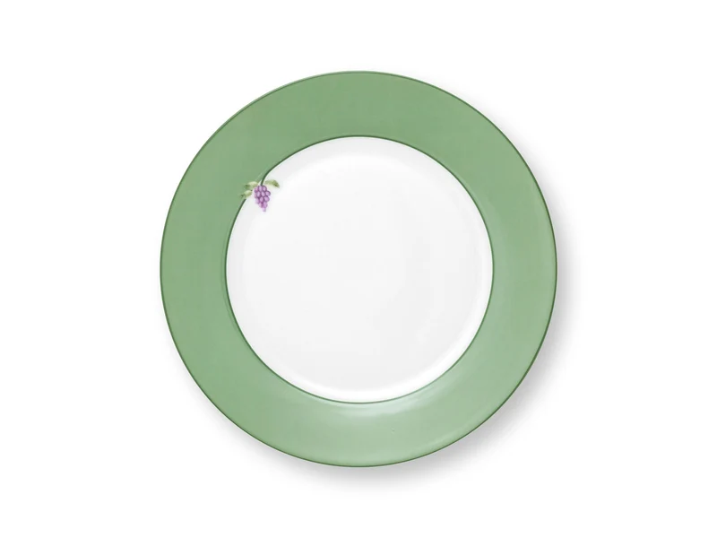 PIP STUDIO Lily&Lotus Uni Light Green Frühstücksteller 21cm