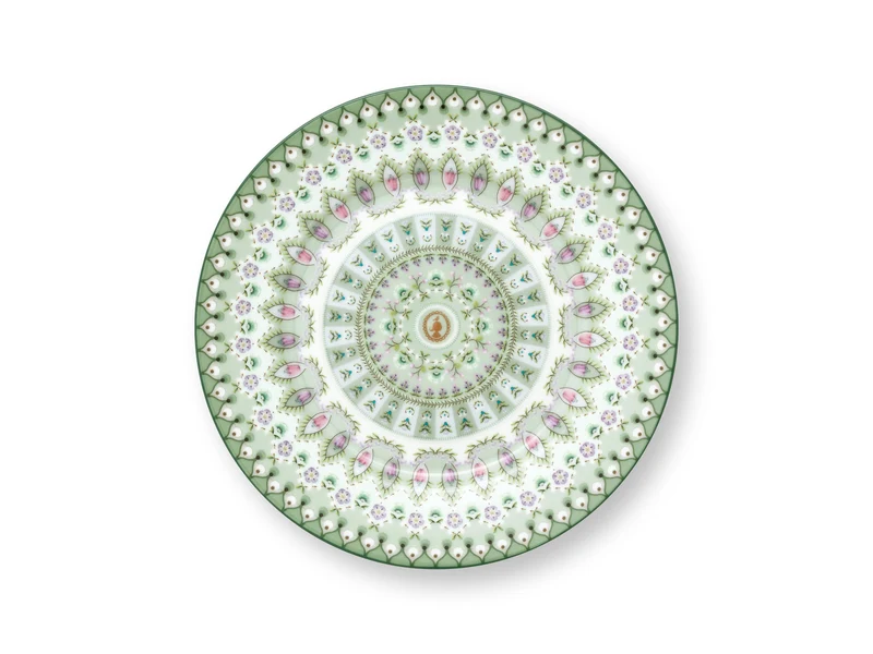 PIP STUDIO Lily&Lotus Moon Delight Light Green Brotteller 17cm