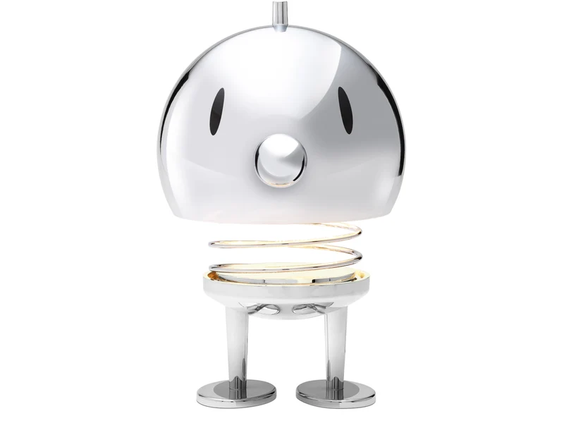 Hoptimist LED Lampe XL Chrome 23cm