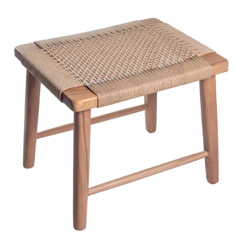 Hocker aus Massivholz Sunda