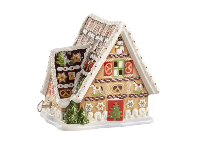 Villeroy & Boch Christmas Toys Lebkuchenhaus mit Spieluhr