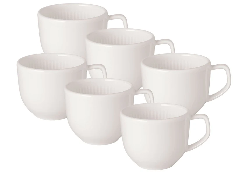 Villeroy & Boch Afina Espressotasse weiß 0,05l Set6