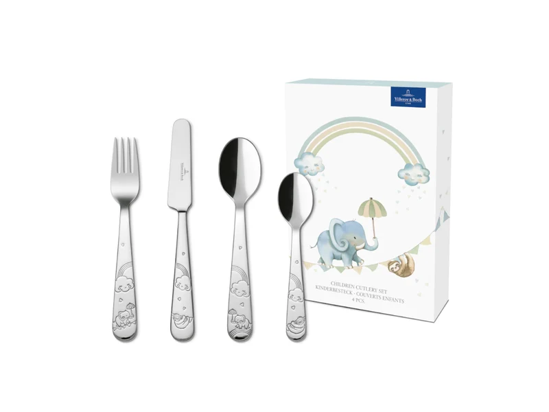 Villeroy & Boch Walk like an Elephant Kinderbesteckset 4tlg